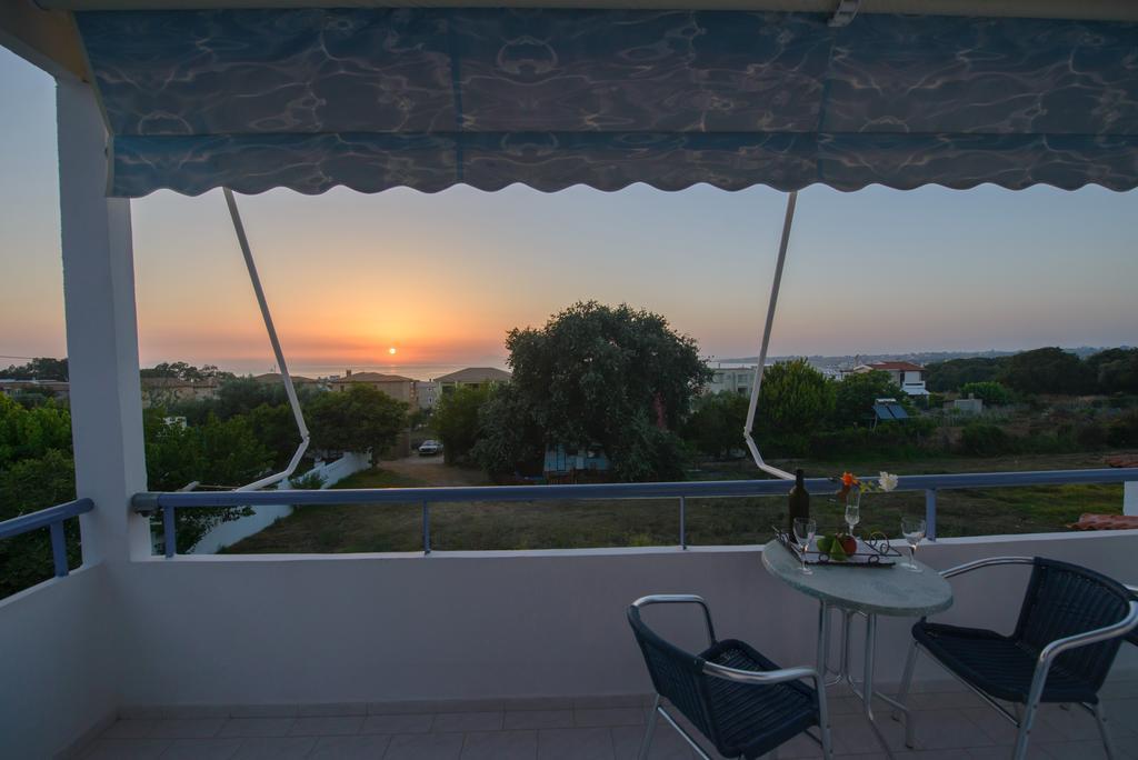 Dimitra Apartment Hotel Skafidia Bagian luar foto