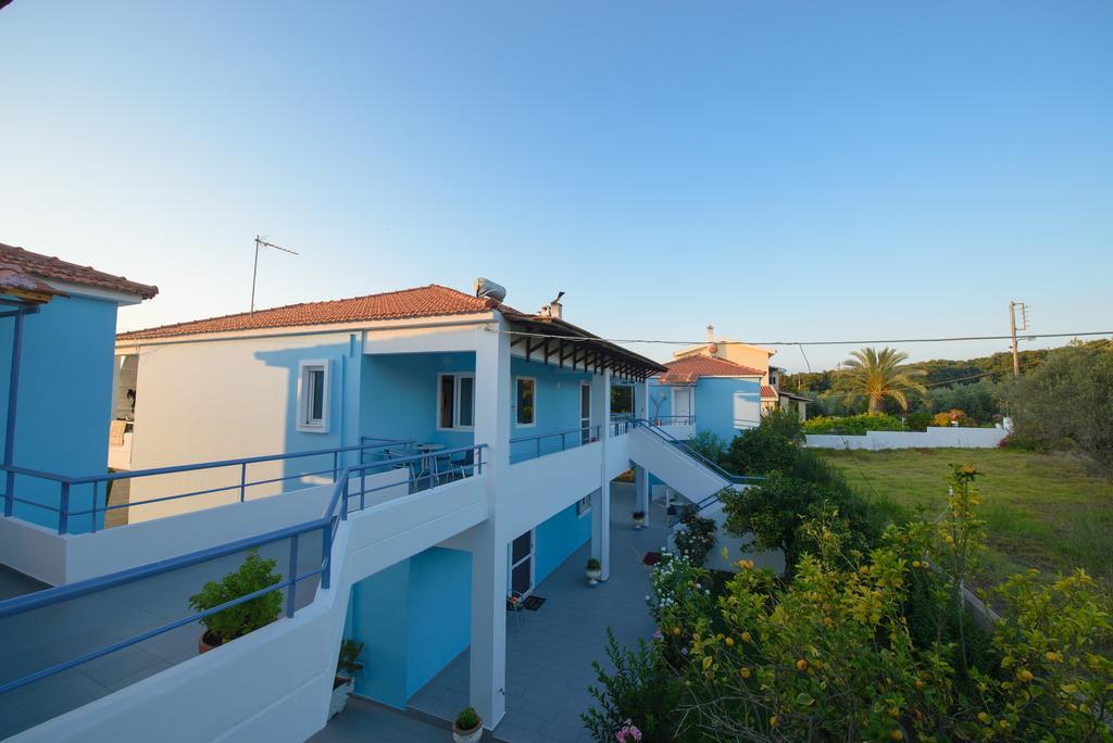 Dimitra Apartment Hotel Skafidia Bagian luar foto